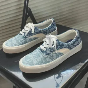 Dhoomstock Vintage Breathable Printed Canvas Shoes