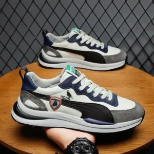 Dhoomstock Men Casual Color Matching Breathable Sneakers