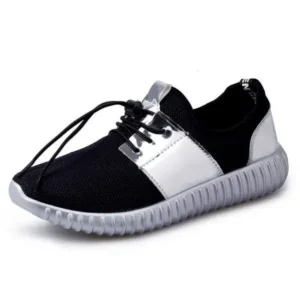 Dhoomstock Men Casual Color Matching Mesh Breathable Wear-Resistant Sports Shoes