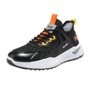 Dhoomstock Men'S Fashion Breathable Mesh Color Block Sneakers