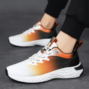 Dhoomstock Men'S Fashion Breathable Mesh Color Block Sneakers