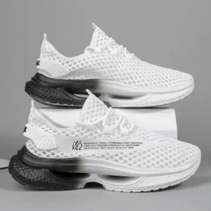 Dhoomstock Men Fashion Breathable Hollow Mesh Sneakers